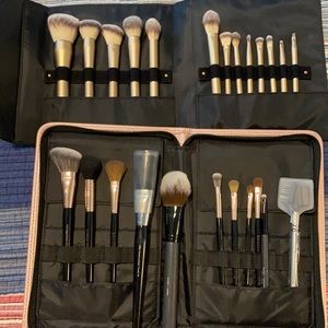 Sephora x Mario and Rose Gold pro brush sets